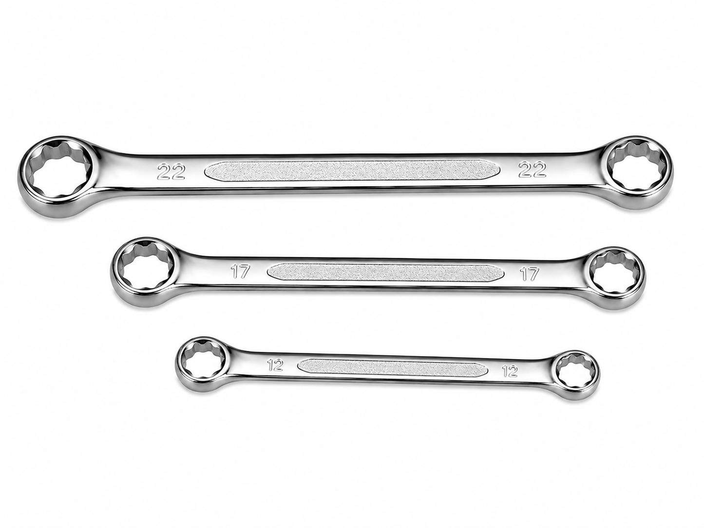 Double Offset Wrenches (8×9mm–30×32mm)