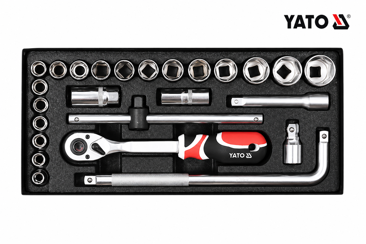 1/2" Drive Socket Set 24 Pcs