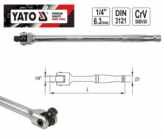 Flexible Handle (1/4"–1")