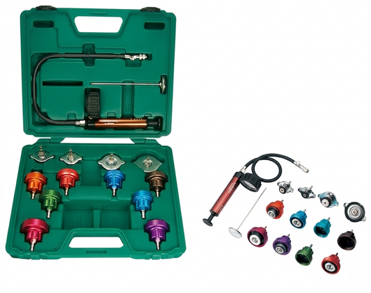 14-Piece Radiator Pressure Test Kit – AE30009