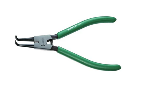 Snap Ring Pliers External Open Curved 7"