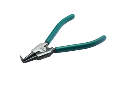 Snap Ring Pliers External Open Curved 7"