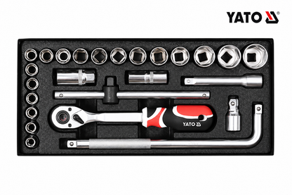 1/2" Drive Socket Set 24 Pcs